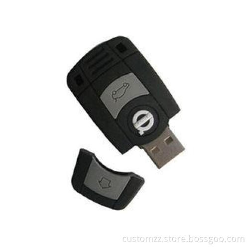 Computer Memory Stick Black Car Key , Custom Shaped USB Pro